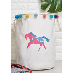 Premier Mimo Eclectic Horse Laundry & Storage Bag, White