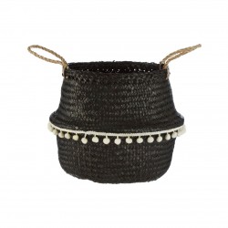 Premier Small Black Seagrass Basket