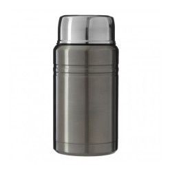 Premier Manhattan Grey Food Flask, 750ml, Perfect for Picnics & Trips