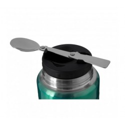 Premier Manhattan Turquoise Food Flask with Stainless Spoon, 750ml