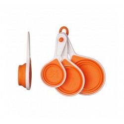 Premier Zing Measuring Cups - Orange, Set of 4