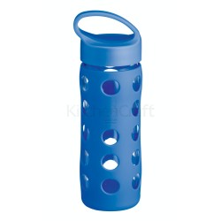 Colourworks Glass Drinks Water Bottle - Assorted Colours, 450ml