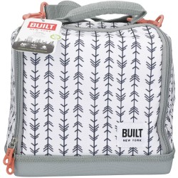 BUILT Bowery Insulated Lunch Bag, 17.5 x 24 x 26cm / 7 Litre ('Belle Vie')