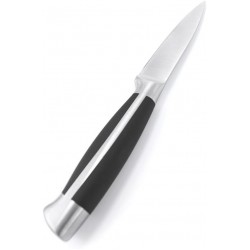 Home Basics Continental Collection 8" Paring Knife, Black