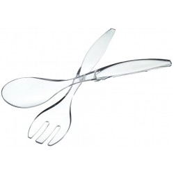 Kitchen Craft Salad Servers, Acrylic, 29.5 cm