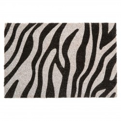 Premier Zebra Print Welcome Door Mat