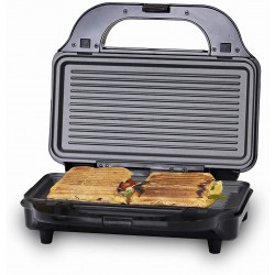 Tower 3-in-1 Grill, Sandwich & Waffle Maker with Non-Stick, Easy Clean Removable Plates, Automatic Temperature Control