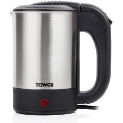 Tower Dual Voltage 650W 500ml Travel Kettle with 2 Cups 