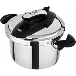 Tower Pressure Cooker, Twist/Turn Lid, Stainless Steel, 6 Litre, 22 cm