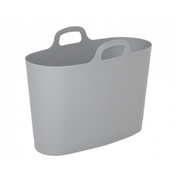 Wham Large Flexi Bag, 40 Litres, Soft Grey