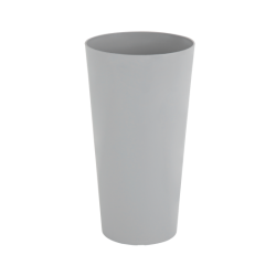 Wham Studio 18cm Tall Round Planter Cover Cool Grey