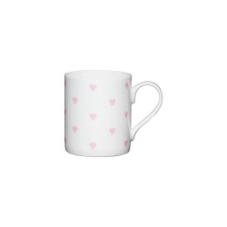 Kitchen Craft Pink Hearts Mini Mug