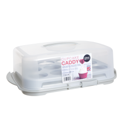 Wham Cook 12 Cupcake Caddy Container Box Carrier, 36x28x10cm