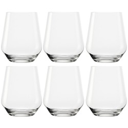 Stolzle Revolution Whisky/Scotch Glass/Tumbler, Set of Six (6) , 370 ml 
