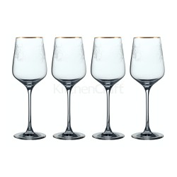 Victoria And Albert The Cole Collection Set Of 4 Red Wine Glasses, 450ml