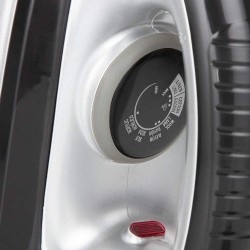 Swan Steam Generator Iron with Ceramic Soleplate and 100g/min Continuous Steam, 2200 Watts Black/Silver