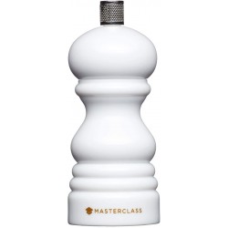 Master Class Salt or Pepper Mill (12cm) - White