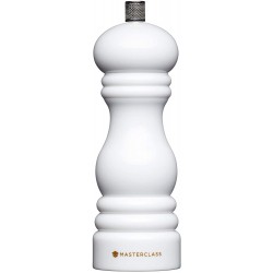Master Class Salt or Pepper Mill (17cm) - White