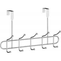 Premier 10 Hook Over Door Hanger - Chrome