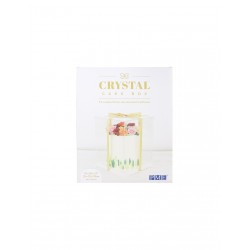 PME Crystal Cake Box - 10 inches (25cm) - Heavy Duty/Re-usable