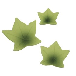 PME Stainless Steel Cutters - Ivy Leaf Flower, Set of 3