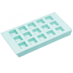 Kitchen Craft Chocolate Chunks Silicone Mould, Blue