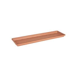Elho Barcelona Xl Saucer 80cm - Terra - - Works with the 80cm Barcelona Trough