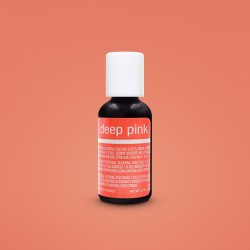 Chefmaster Liqua-Gel Deep Pink - 0.70 oz. / 20 ml