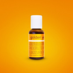 Chefmaster  Liqua-Gel Golden Yellow - 0.70 oz. / 20 ml