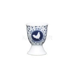 Kitchen Craft Traditional Blue Hen Porcelain Egg Cup