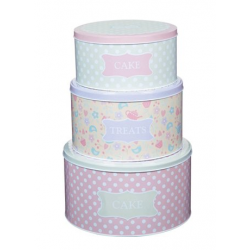 Sweetly Does It Cake Tins Set, Set of 3