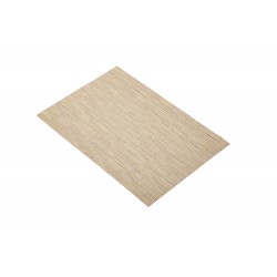Kitchen Craft Woven Vinyl Placemat, 30 x 45 cm (12" x 17.5") - Beige Mix