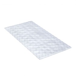 Tatay Anti-slip Bath-Mat 72x36cm - Diamond White Translucent Colour