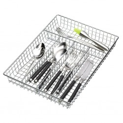 Kitchen Craft Chrome Plated Cutlery Tray