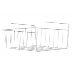 Premier Under Shelf Storage Basket - White - 11.5 inches width x 10 inches long x 6 inches long