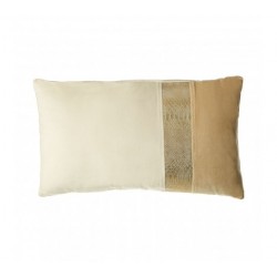 Kensington Townhouse Cushion with snakeskin leather effect