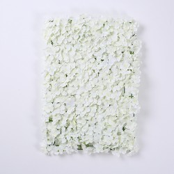 Hydrangea Flower Wall 60cm X 40cm Ivory
