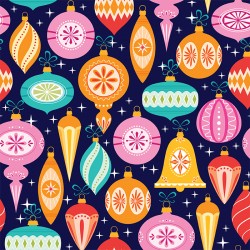Wrapping Gift Paper Festive Pattern - 59.5cm W X 42cm L
