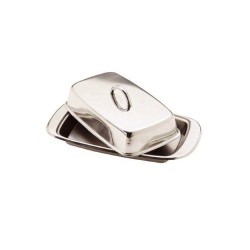 Kitchen Craft Stainless Steel Covered Butter Dish