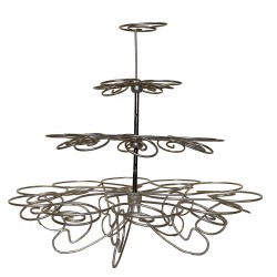 Wilton Cupcakes 'n More 23 Count/4-Tier Metal Dessert Stand