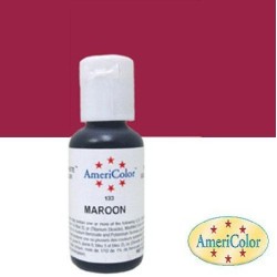 Americolor Maroon Soft Gel Paste Food Color, 22 ml